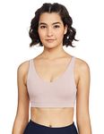 New Balance women's AWB03041 Sports Bra (AWB03041SRN_Red_30)