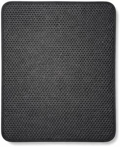 Macushla Double Layer Cat Litter Mat 60 x 45 cm | Waterproof & Urine Resistant | Traps Litter Effectively | Easy Clean Honeycomb Design | Anti-Slip Soft EVA Mat for Cats