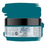 Dixie Belle Silk All-in-One Mineral Paint | Oasis (4oz) | Dark Teal All-in-One Water Based Primer + Topcoat | Durable Furniture Paint | Low Reflective Finish