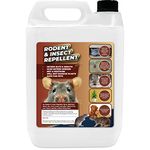 5 Litre Rodent & Insect Repellent Spray | Rat Mouse Spider Natural Repeller | Peppermint Oil Non Poison | Indoor or Outdoor Use (5 Litre)