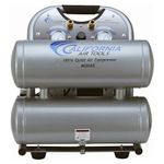 California Air Tools 4620AC Powerful 2.0 HP Ultra Quiet and Oil-Free Air Compressor, 4.6 Gallon Tank Capacity, 70 dB Noise Level, Electric, Portable, 110v / 60hz, Silver