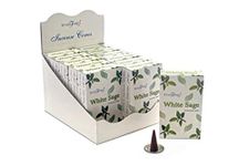 Stamford White Sage Incense Cone, 12 x Pack 15