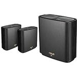 ASUS ZenWiFi AX Whole-Home Tri-Band Mesh WiFi 6 System(XT8), Coverage Up to 410sq m/4400sq ft/6+ Rooms, 6.6 Gbps WiFi, 3 SSIDs, Life-Time Free Network Security and PS5 Compatible, 2.5G Port. 3 Pack