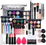 All-In-One Makeup Kit, 37 Pcs Complete Makeup Gift Set Full Kit Combination with Eyeshadow Blush Lipstick Concealer etc, Essential Starter Bundle for Women, Pro Multi-purpose Beauty Cosmetic Set#9