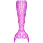 Fin Fun Fantasy Mermaid Tail, Monofin Included, Pink, Youth Small/Medium