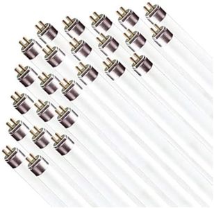 (Case of 25) F32T8/SP865 Daylight Linear Fluorescent 32-Watt T8 FO32 6500K Light Bulbs 48"