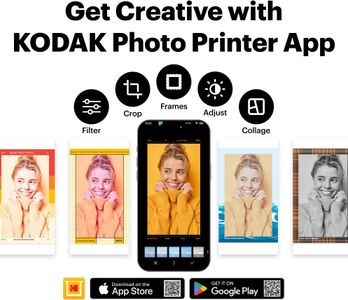 KODAK Dock Plus Photo Printer Bundle – Portable Instant Printing