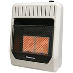 ProCom Heating Natural Gas Vent Free Infrared Gas Space Heater - 20,000 BTU, T-Stat Control - Model# MN2PTG, White