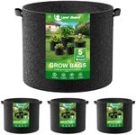 Land Guard 4-Pack Fabric Grow Bags 