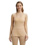 Jockey 2500 Women's Super Combed Cotton Rich Thermal Tank Top with Stay Warm Technology_Skin_XL