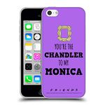 Head Case Designs Officially Licensed Friends TV Show BFF Quotes Soft Gel Case Compatible With Apple iPhone 5c