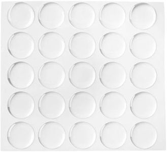 Hipgirl 1" Epoxy Dome Stickers， Epoxy Dots for Sealing Bottle Caps for Crafts Epoxy Resin Stickers for Your Bottle Cap Crafts, Bottle Cap Necklace, Bottle Cap Kit. Epoxy 1 Inch Stickers (100ct)