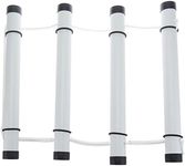 Scuba Choice Scuba Diving Dive Cylinder Durable Plastic PVC Tank Rack Holder Tubes (3-Tanks)