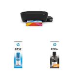 HP Ink Tank 315 Printer, All-in-One, Print, Copy, Scan, Hi-Speed USB 2.0, Up to 8/5 ppm (Black/Color