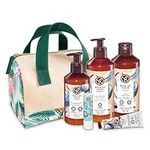 Yves Rocher Gift set Plaisir Nature, 6-piece Shower Gel 400ml, Hand cream 30ml, Body Lotion 390 ml, Lip balm 4.8 gr, Hand soap 190ml (Coconut)