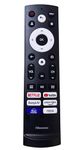 Voice Remote Control Compatible with Hisense Tv [Share Your Old Remote Photo On Whatsapp 9873464098 After Placing The Order]