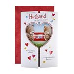 Hallmark Valentine's Day Card for Husband - Cute Die-cut Moving Design.