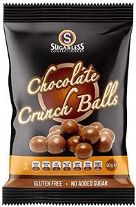 Sugarless Confectionery Chocolate Crunch Balls 90 g