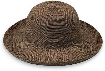 Wallaroo Hat Company – Women’s Victoria Sun Hat – Everyday Style, Packable Design, Adjustable Sizing for Medium Crown Sizes, Suede, Medium