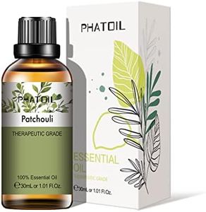 PHATOIL Patchouli Essential Oil 30ML, Essential Oils for Diffuser, Humidifier, Aromatherapy, DIY Candle and Scented Products Making (Patchouli, 30 ml)