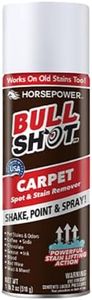 Horsepower Bull Shot Pro Carpet, Professional Strength Carpet Spot & Stain Remover | Stain-lifting foam action, removes coffee, soda, wine, grease, new & old stains, just point & spray