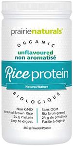 Prairie Naturals Organic Sprouted Brown Rice Protein, Natural, 360g