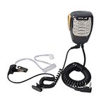 HYSHIKRA Walkie Talkie Handheld Speaker Mic Shoulder Microphone Compatible with Retevis BaoFeng UV-5R 5RA 5RB 5RC 5RD 5RE 5REPLUS Kenwood Radio (with 3.5mm Earpiece) (Type 3)