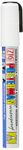 Kuretake Zig Posterman Waterproof Marker - PMA-50-6mm Chisel Point - White