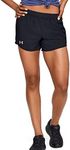 Under Armour Women's Fly by 2.0 Running Shorts, Black/Black, X-Small