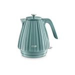 De'Longhi Ballerina Electric Kettle, 360° Swivel Base, Water Level Indicator, Cord Storage, KBD3001.GR, 3000 W, UK PLUG, Green