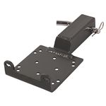 Extreme Max Products 5600.308 Universal 2-Inch Receiver Hitch Winch Mount for ATV UTV Lawn/Garden Tractor