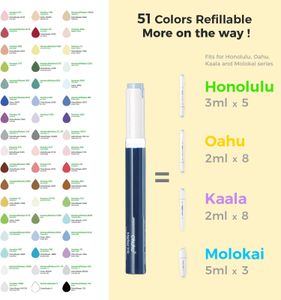 Ohuhu 216-Color Brush Markers Set – Dual Tips for Artists