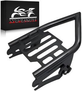Sissy Bar Backrest Detachable Luggage Racks Fits for 2006-2020 Harley Davidson Sportster XL 883 1200 Softail FLSTF FLST FLSTC FLSTSC Dyna (Black)