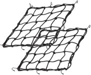 2Pack 15.7"x15.7" Cargo Net, Heavy 