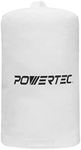 POWERTEC 70006 Dust Collector Bag, 15" x 24", 1 Micron Filter, For Delta, JET, Grizzly, Shop Fox, Harbor Freight, and POWERTEC DC1080/ DC1081 Dust Collector