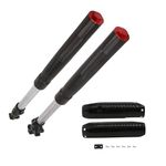 POLARBEAR Front End Inverted Forks 45/48mm 630mm Pit Bike Forks Hydraulic Upside Down Shock For 110cc 125cc 150cc Dirt Pit Bikes