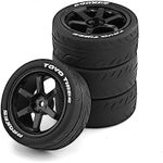 Chanmoo 1/10 RC Rally Racing Tires 