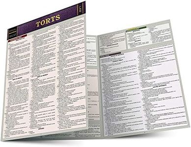 Torts QuickStudy Laminated Reference Guide (QuickStudy Law)