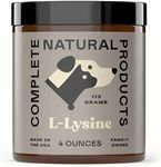 L-Lysine Powder for Pets - 4oz - Pure L-Lysine Powder by Complete Natural Products