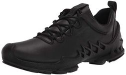 ECCO womens Biom Aex Luxe Hydromax Water-resistant Sneaker, Black, 7-7.5 US