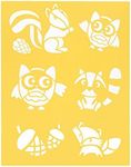 DARICE Stencil Critters, Multicolor