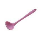 Wiltshire Mini Silicone Ladle, Cooking & Soup Serving Spoon, Heat-Resistant Utensil, Non-Stick, Non-Scratch, Studio Pink, 21x6.3x5cm