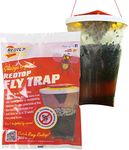 Red Top Fly Traps, Fly Trap, Red, 2 Pack