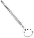 Stainless Steel Dental Mirror #5 with Handle 6.5", Dentist Tool for Teeth Cleaning Inspection