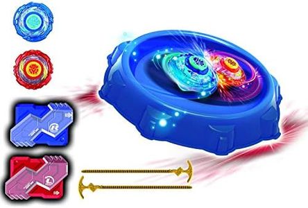 Infinity Nado Battle Arena Battle Set + 2 Spinning Tops, Kids Toys for 5 6 7 8 9 10 11 12 Year Old Boy&Girl, Gifts for Halloween Christmas Easter Birthday,EU624801N