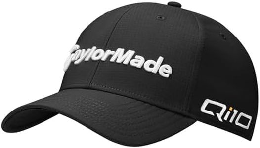 TaylorMade Golf Men's Standard Tour Radar Hat, Black