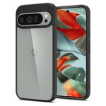 Spigen Ultra Hybrid Back Cover Case Compatible with Pixel 9 Pro XL (TPU + Poly Carbonate | Matte Black)