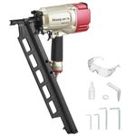Maxparts NR2183 Framing Nailer Plastic Collated Full-Head Nails with Steel Magazine Pneumatic Tools for Housing Constructions