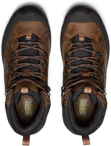 KEEN Men’s Revel 4 Polar Waterproof Winter Boots, Dark Earth, Size 8.5 UK