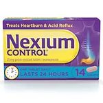 Nexium Control Heartburn and Acid Reflux Relief Tablets, 14 Count (Pack of 1)